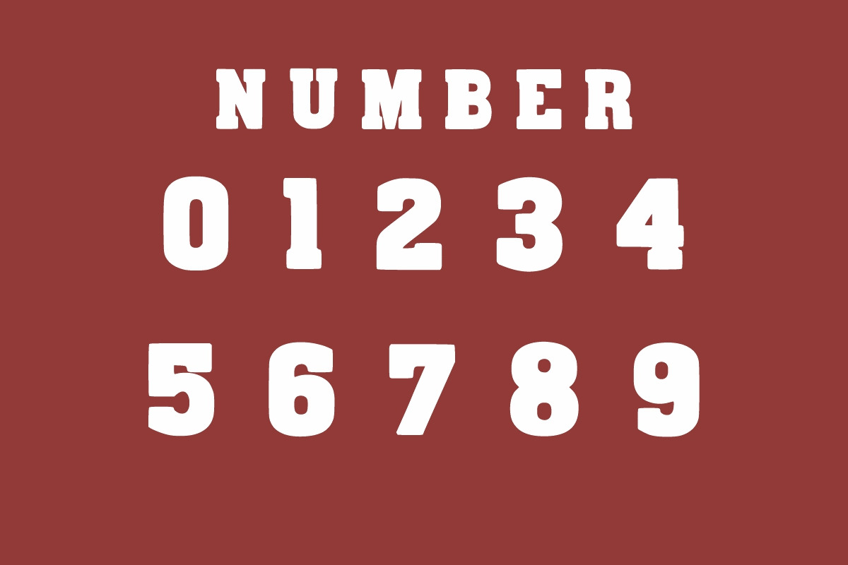 VARSITY SCHOOL VINTAGE FONT, a Slab Serif Font by Fourteen Letter (Photo 5 of 10)