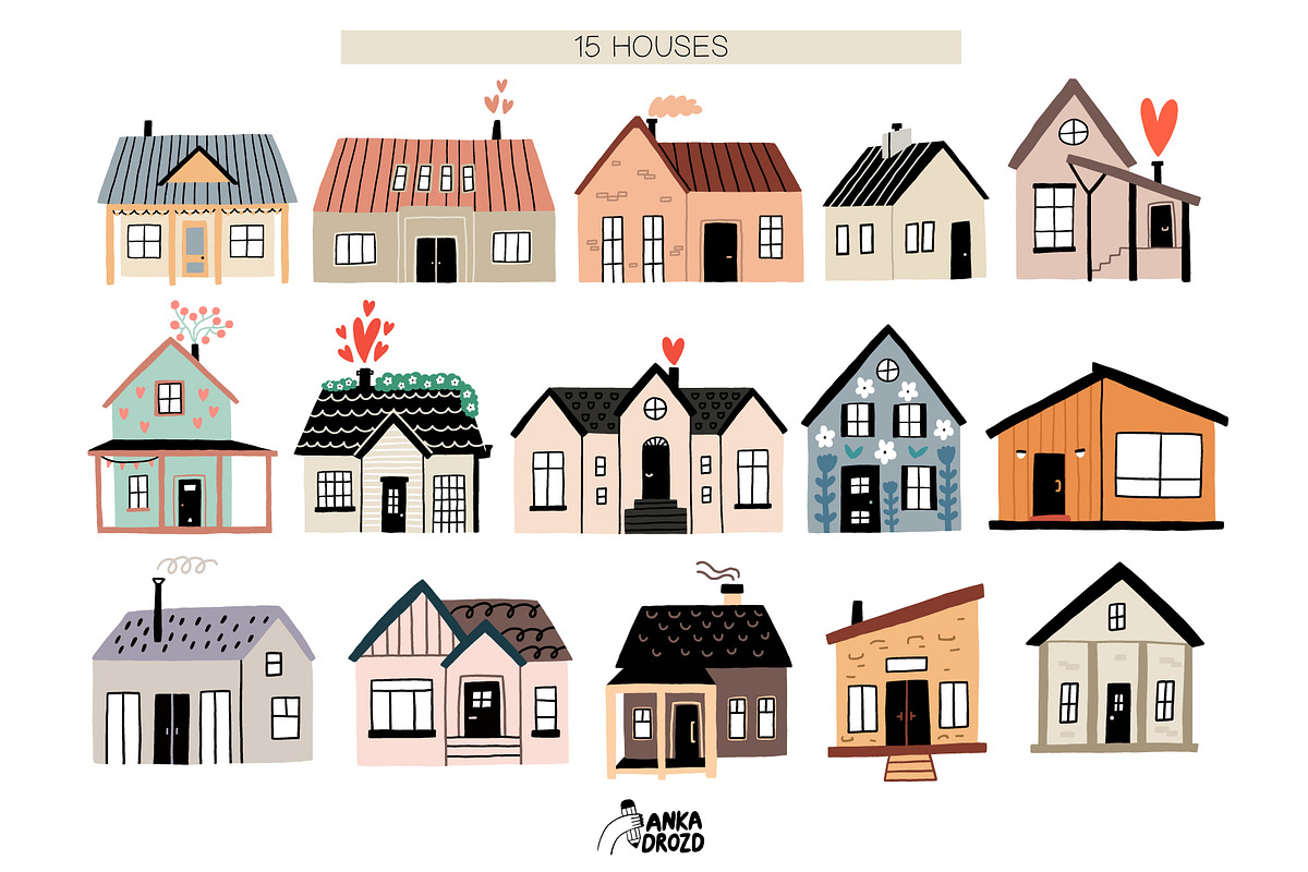 Home Sweet Home, a Decorative Illustration by AnkaDrozd (Photo 2 of 12)