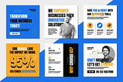 Dynamic Business Social Media Post, a Social Media Template by ContestDesign (Thumbnail 1 of 4)