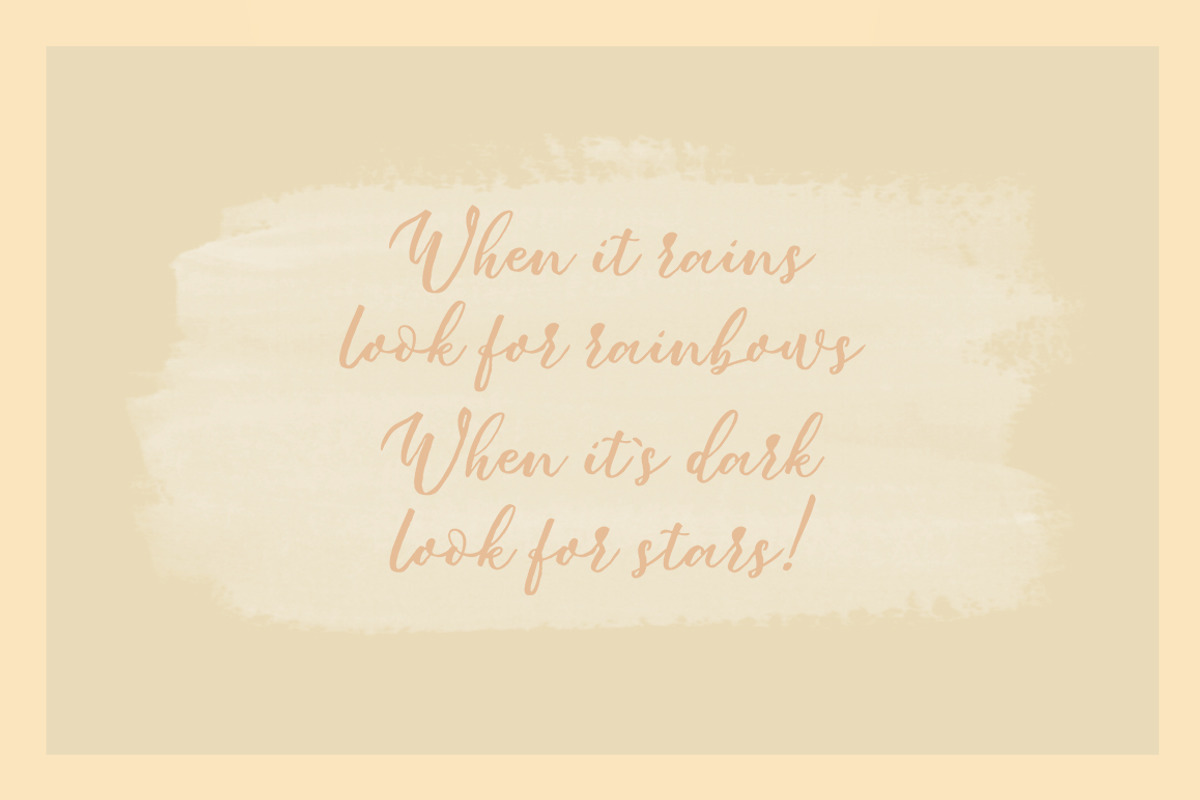 Break dance, a Script Font by Franstudio (Photo 7 of 8)