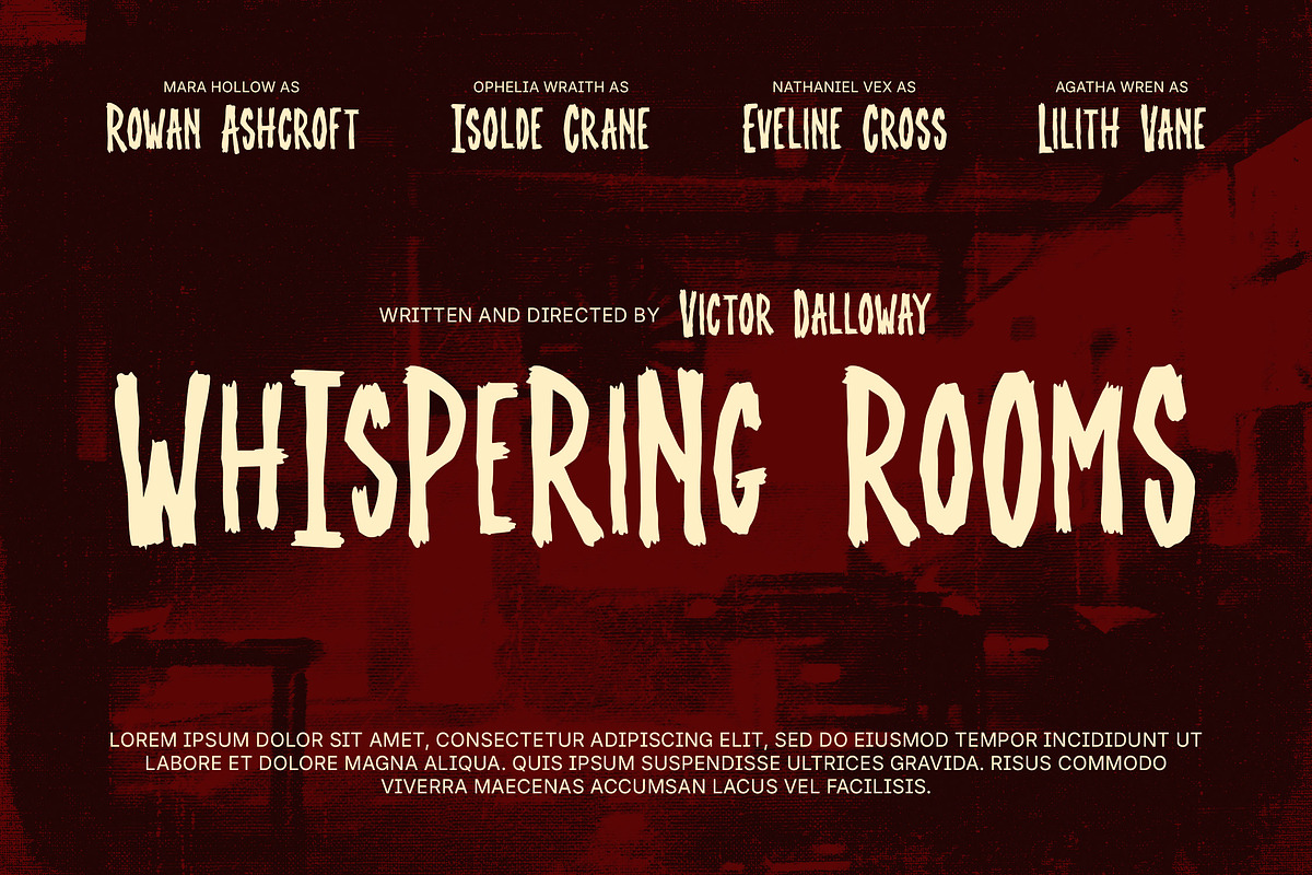 Moonshiver - Horror Display Font, a Handwritten Font by Youthlabs Studio (Photo 6 of 12)