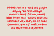 DROOB - Display Font, a Sans Serif Font by Boril Std (Thumbnail 2 of 13)