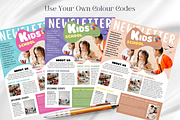 Kids Newsletter Canva Template, an Email Template by PixelCraft (Thumbnail 5 of 9)
