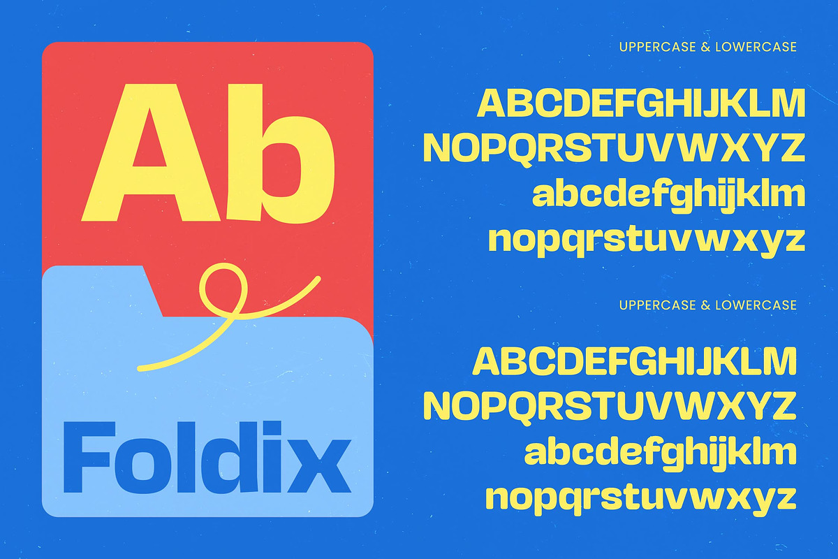 Foldix Bold Sans Serif, a Sans Serif Font by timelesstype.co (Photo 4 of 15)