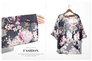 Sakura Whispers, Elegant Luxury!, a Pattern Graphic by TSTUDIO (Thumbnail 8 of 12)