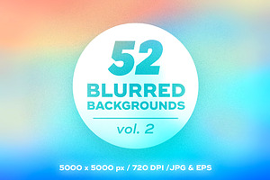 52 Vector blurred backgrounds