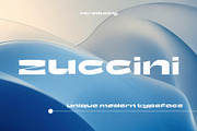 Zuccini - Unique Modern Typeface, a Sans Serif Font by HipFonts (Thumbnail 1 of 10)