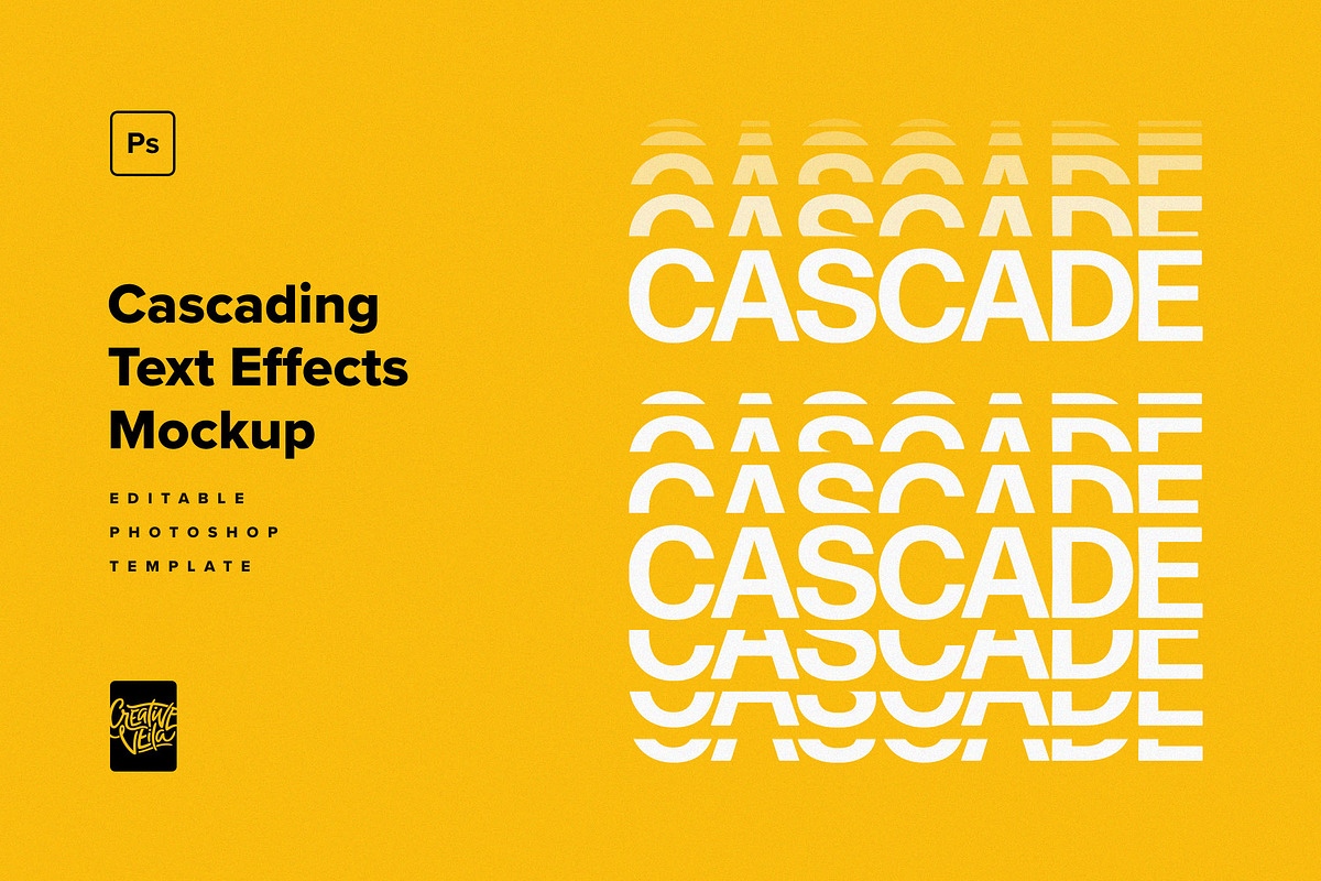 Cascading Distortion Text Effects, a Layer Style Add-On by veila.me (Photo 5 of 6)
