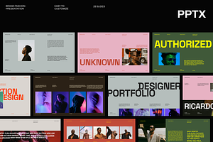 RICARDO -  Brand Fashion Powerpoint