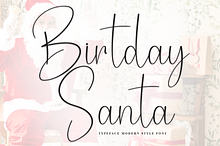 Birthday Santa | Script Font