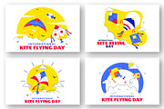 11 National Kite Flying Day, a Person Illustration by denayunebgt (Thumbnail 2 of 5)