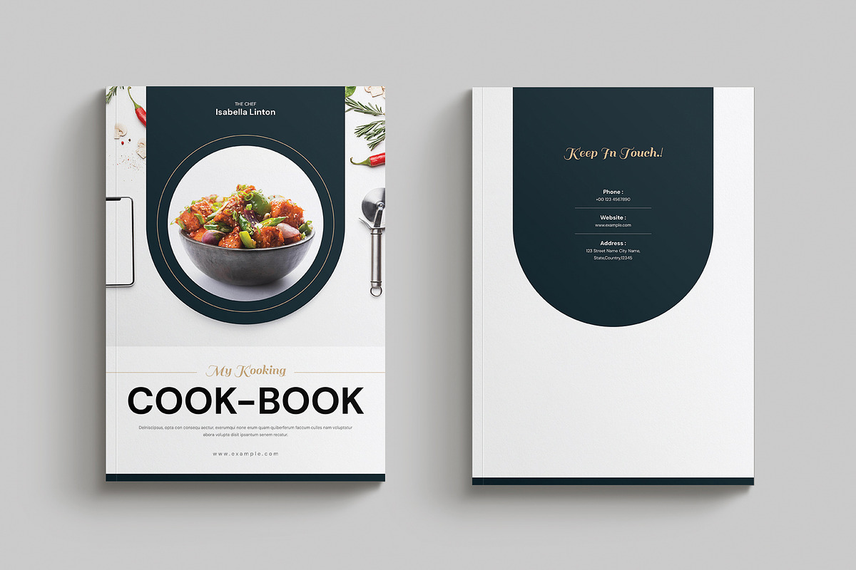 Recipe Book Template, a Brochure Template by Cleffon_Graphic_Studio (Photo 9 of 9)