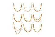 Golden chains collection, an Object Graphic by pikepicture (Thumbnail 1 of 3)