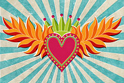MILAGRO HEARTS VECTORS, an Illustration by Lee Iley (Thumbnail 4 of 5)