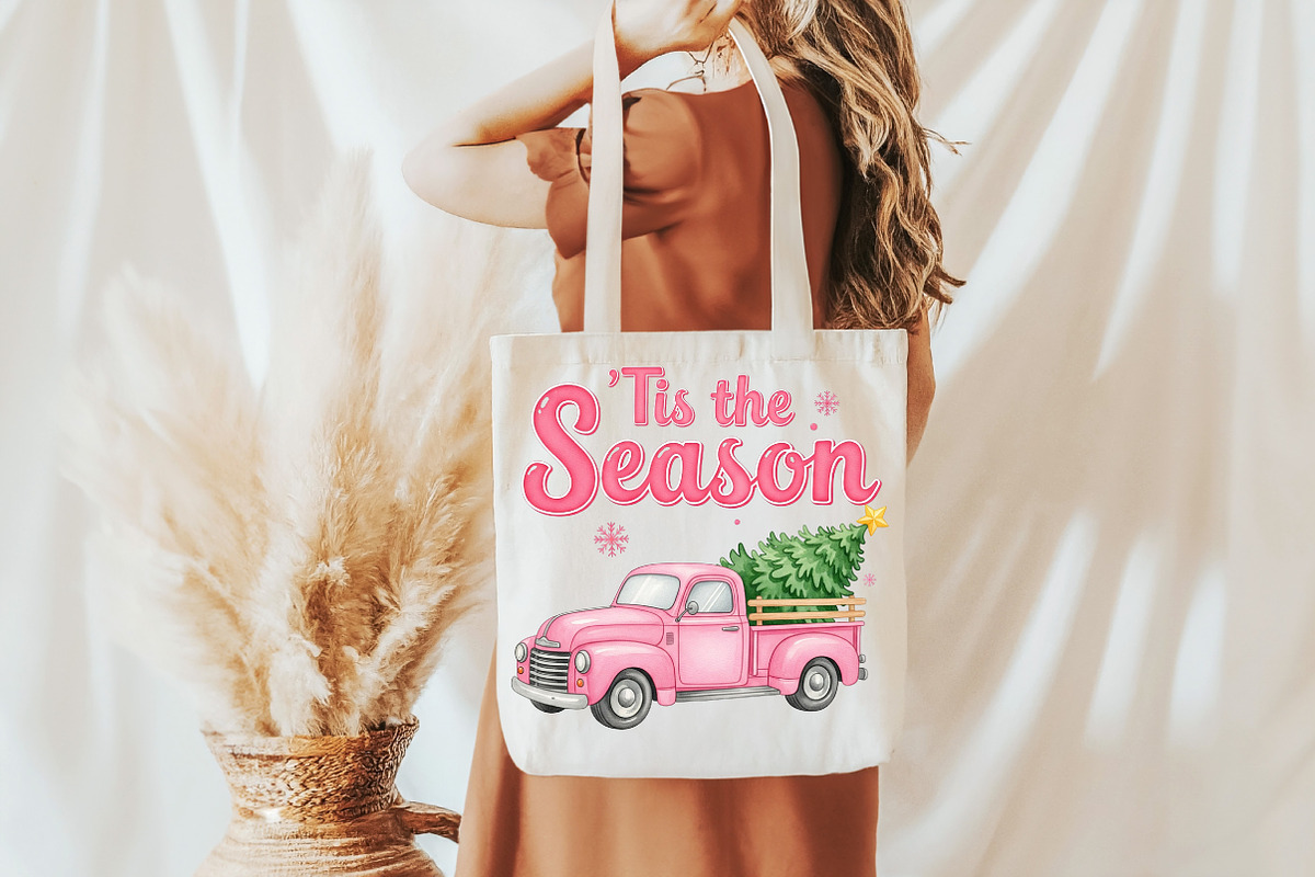 Tis The Season Christmas Car PNG, an Illustration by DreamCafeArt (Photo 4 of 6)