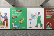 Innovation &Tech Illustration Bundle, a Technology Illustration by Creative Stall (Thumbnail 3 of 15)