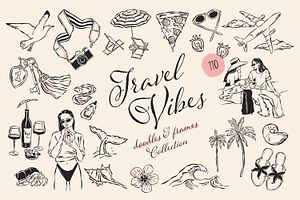 Travel Vibes Illustrations