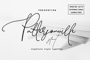 Pattersonville Script Font, a Script Font by Creativeqube Design (Thumbnail 24 of 26)