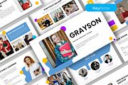 Grayson - Education Keynote Template, a Presentation Template by kreatifreya (Thumbnail 1 of 5)