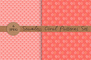CORAL seamless patterns set, a Pattern Graphic by Futurel (Thumbnail 4 of 4)