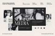 SocialMedia Manager ClientKit Bundle, a Presentation Template by ShowUp! Studio (Thumbnail 1 of 7)