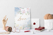 Watercolor flowers Orchids clipart, an Illustration by Yuliya Art (Thumbnail 3 of 18)