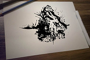 Wild life Ink - Watercolor Spill, an Animal Illustration by Natsuhisui (Thumbnail 5 of 13)