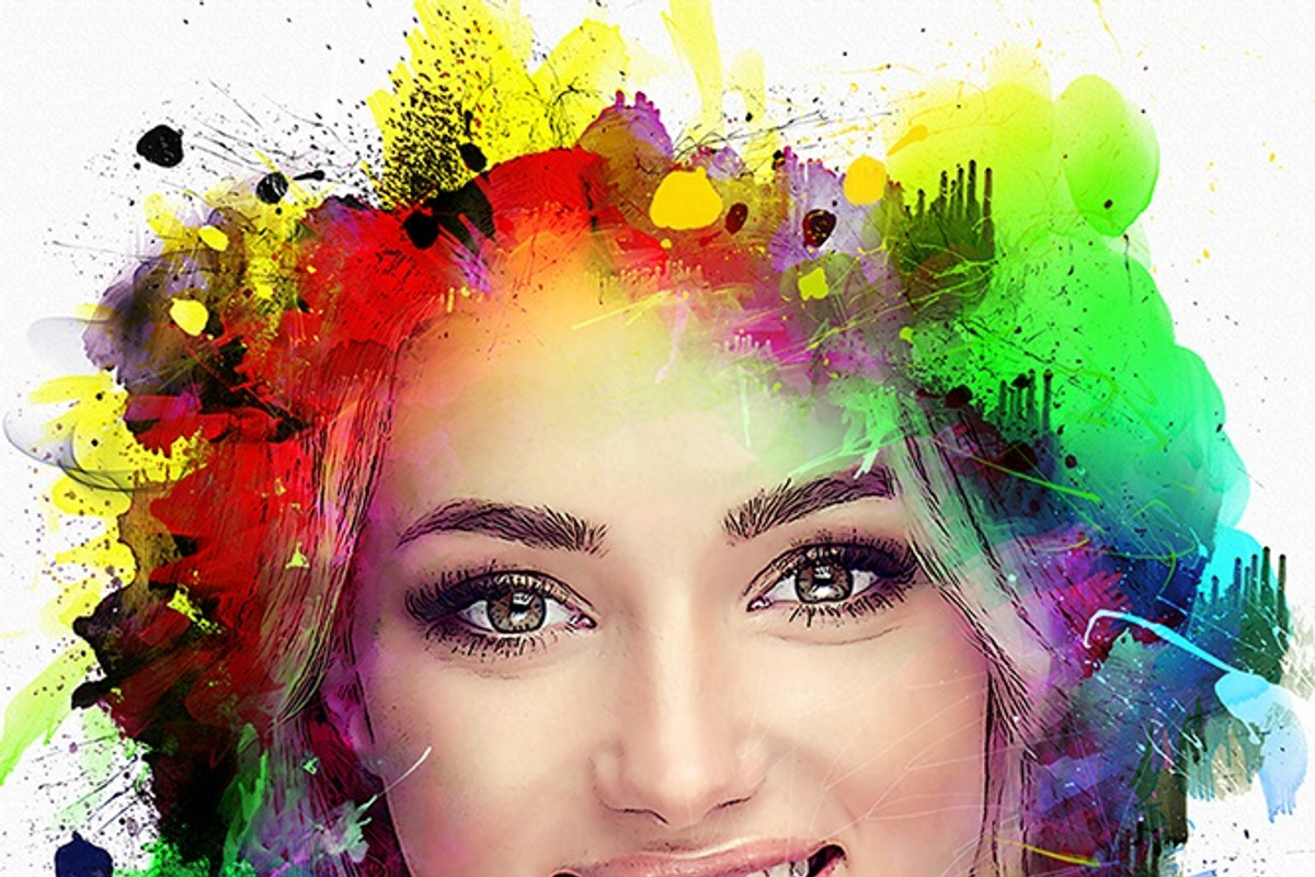 Art Stick Photo Template, an Action Add-On by MRI STUDIO (Photo 10 of 10)