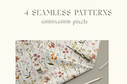 Wildflowers Watercolor flowers, an Illustration by BlumenSoul (Thumbnail 7 of 10)