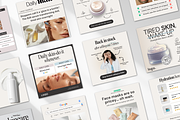 30 Skincare Static Ad Templates Meta, a Social Media Template by DigiPax (Thumbnail 3 of 10)