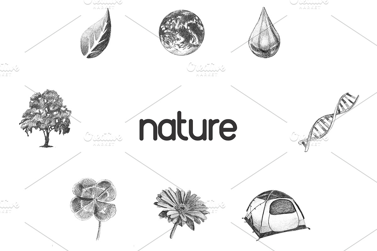 Hand-Drawn Icons (Clip art), an Icon by Onyx Templates (Photo 9 of 14)