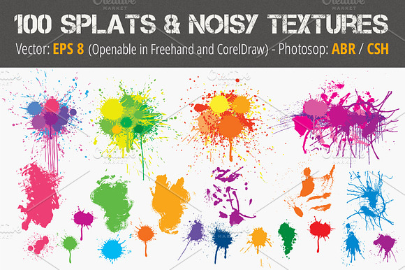 Splats & Noisy Textures preview 3