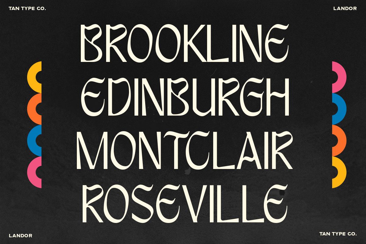 TAN - LANDOR, a Blackletter Font by TanType (Photo 4 of 14)