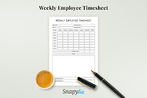 Printable Employee Timesheet