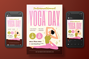 International Yoga Day Flyer Set, a Flyer Template by Annora Studio (Thumbnail 4 of 6)