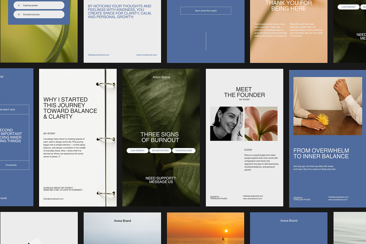 60 Social Media Instagram Templates, a Social Media Template by AnaGrids (Photo 9 of 11)