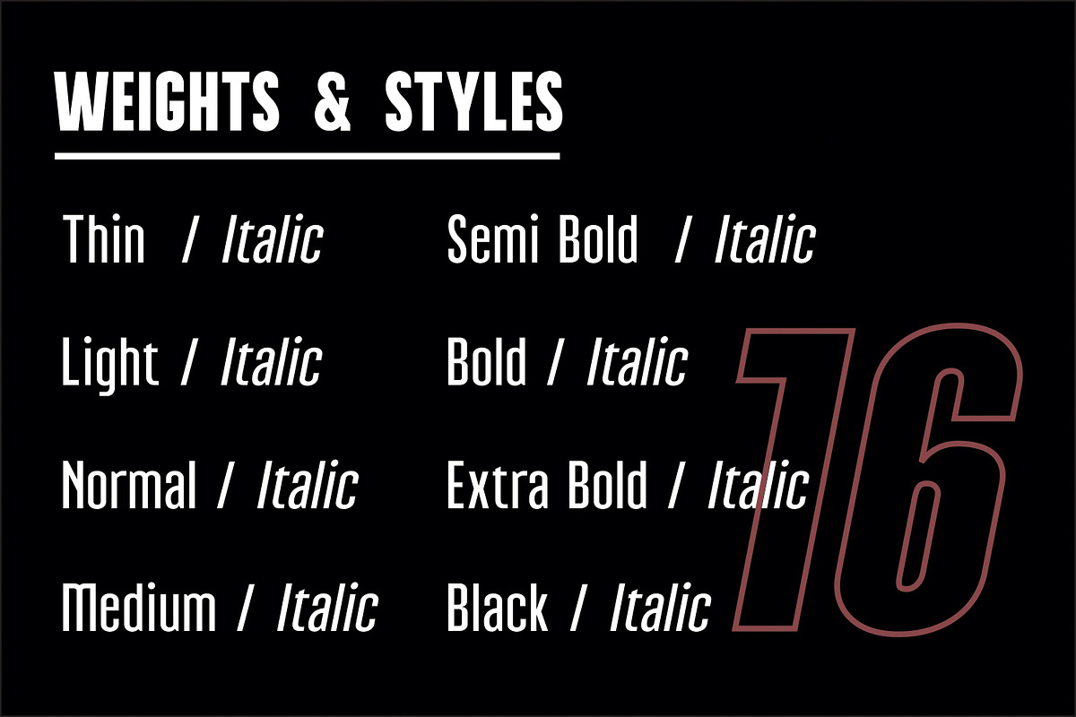 BRIGHTONS - A Powerful Sans Serif, a Sans Serif Font by Umitype (Photo 2 of 9)
