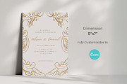 Elegant Wedding Invitation, an Invitation Template by cmatworks (Thumbnail 2 of 4)