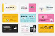 Creative Fun Agency PowerPoint, a Presentation Template by Pixslides (Thumbnail 2 of 9)