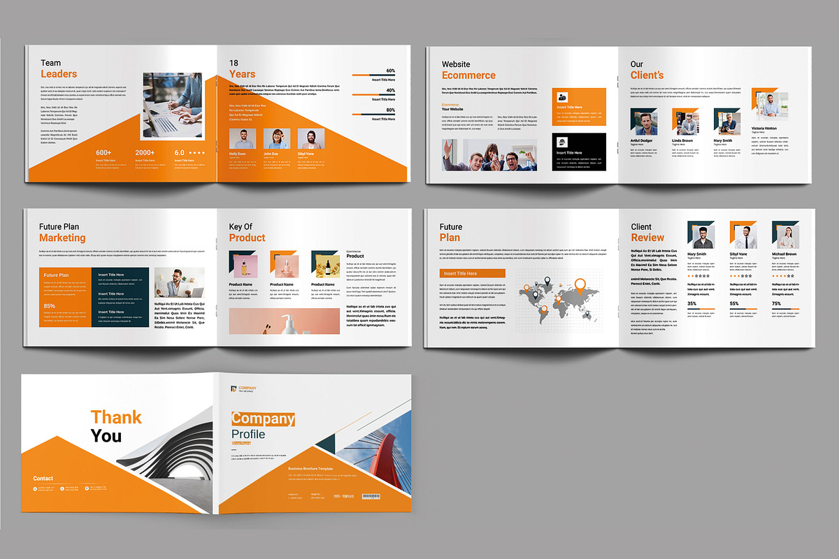 Minimal Company Profile Template