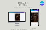 Tiger Stripe Wedding Invitation, an Invitation Template by InvitingStorys (Thumbnail 7 of 11)