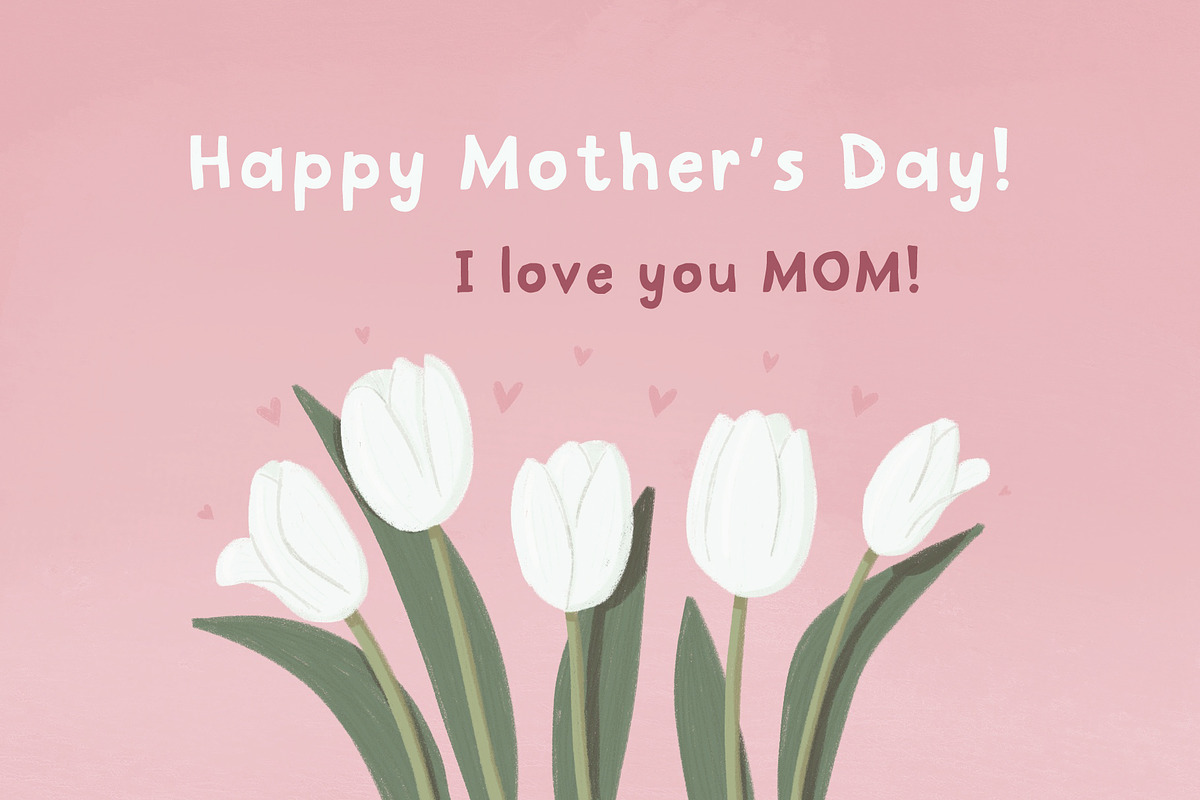 I Love My Mom, a Handwritten Font by Jelena Sardi (Photo 6 of 7)