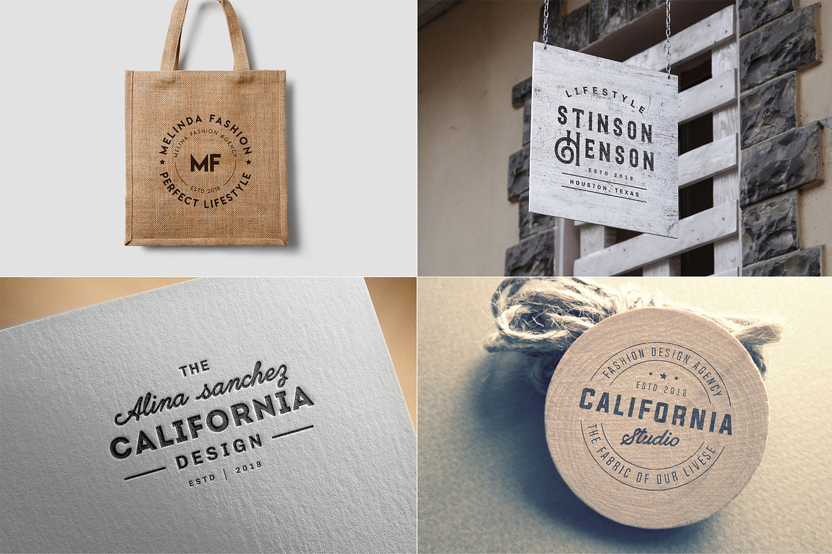Vintage Badges and Logos Bundle V01, a Branding & Logo Template by XpertgraphicD (Photo 12 of 12)