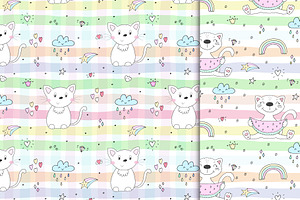 Funny Cats Patterns For Children!