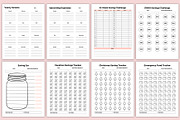 2026 Budget & Expense Tracker Canva, a Stationery Template by Mustafiz (Thumbnail 9 of 9)