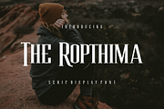The Ropthima Font, a Serif Font by albert_kalingga (Thumbnail 1 of 5)
