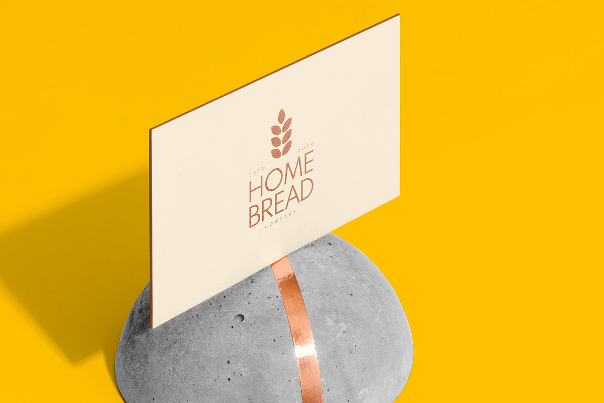 Home Bread Brand Bakery, Pastry Logo, a Branding & Logo Template by Bordo (Photo 11 of 11)