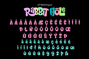 Rabbit Hole, a Sans Serif Font by BBtypeStudios (Thumbnail 15 of 16)