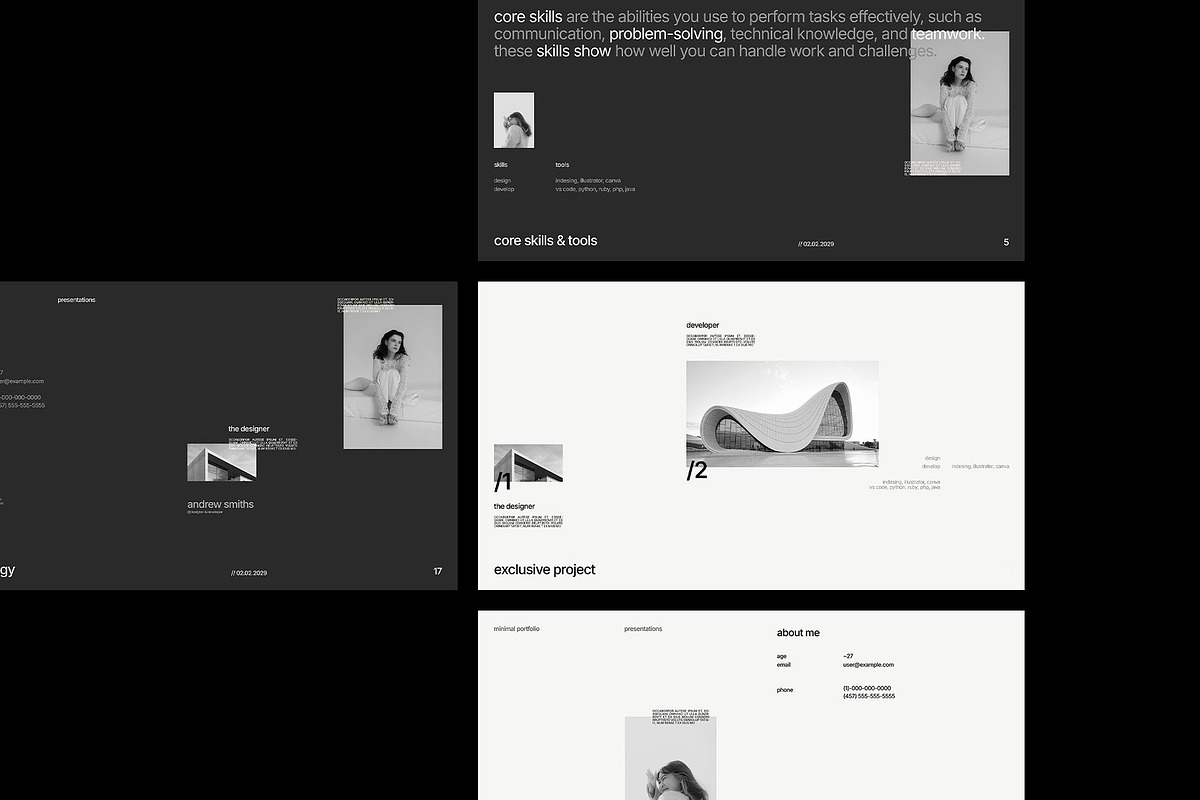 My Portfolio Presentation, a Presentation Template by Templeste (Photo 4 of 6)