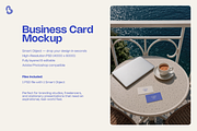 Business Card Mockup – Balcony, a Packaging Mockup by Bruto Mockups (Thumbnail 2 of 3)